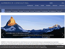 Tablet Screenshot of gerberich-consulting.com